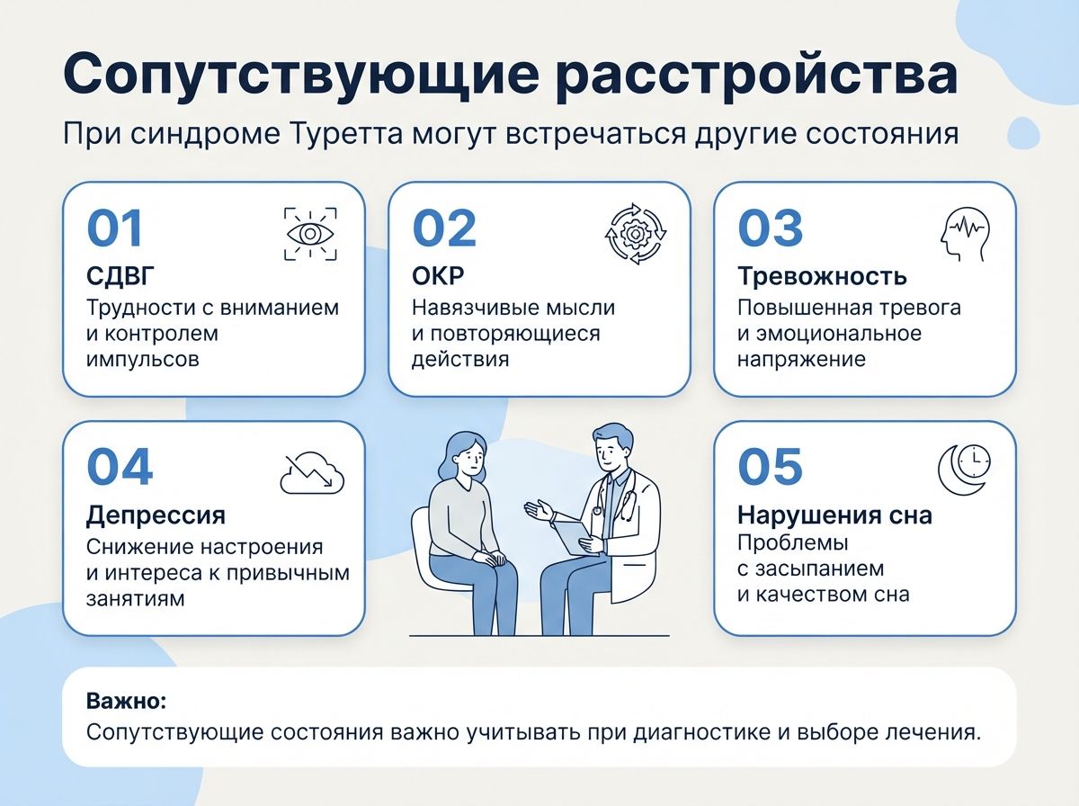 Лечение синдрома Туретта в Сызрани инфографика